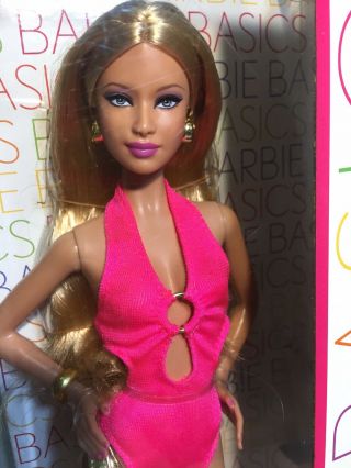 Barbie Basics Swimsuit 4 Goddess Face Model Muse Doll Nrfb