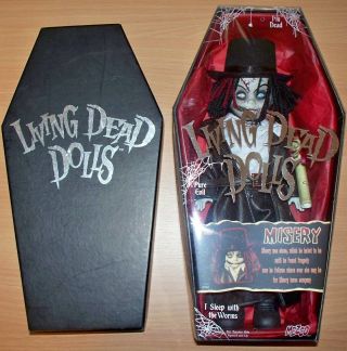 The Living Dead Misery Doll 11 " Mezco Toyz Hot Topic 2000