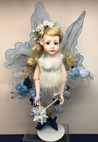 16” Cindy M.  Mcclure Limited Porcelain Doll “elfin Fairy” Designed Adorable