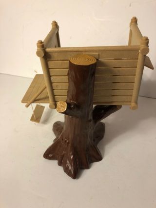 1986 EPOCH CALICO CRITTERS SYLVANIAN FAMILIES TREE HOUSE W Ladder 3