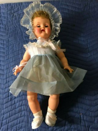 1959 - 60 Ideal Big Baby Betsy Wetsy Doll Vs - 22
