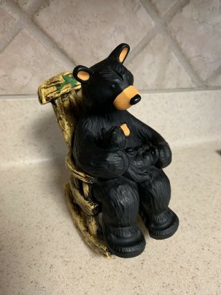 Bearfoots Rocking Bears Figurine By Jeff Fleming