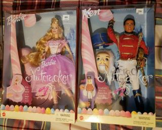 Barbie In The Nutcracker The Sugarplum Princess 2001 Doll And Ken