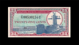 1969 Mpc United States 25 Cents Series 681 ( (gem Unc))
