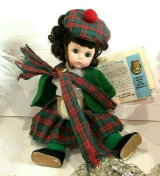 Madame Alexander Scottish Doll No Box With Tags $39