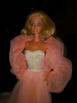 Peaches And Cream Barbie Doll From 1984 Mattel And Out Of Box