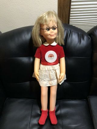 Vintage Mattel Charmin Chatty Doll Dress,  Socks,  Glasses