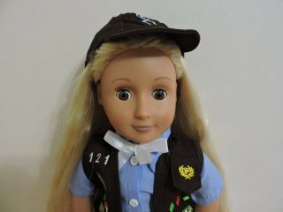 Battat Our Generation 18 Inch DOLL.  Growing Hair doll.  Girl Scout Doll 3