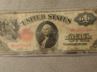Fr.  38 One Dollar ($1) Series Of 1917 United States Note - Legal Tender