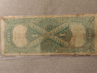 FR.  38 One Dollar ($1) Series of 1917 United States Note - Legal Tender 2