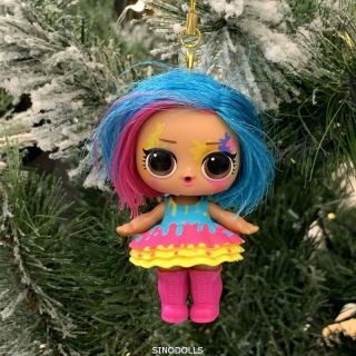 Kids ' s Gift Doll Pendant Ornament LOL Surprise Doll Splatters Hairgoals Doll Toy 3