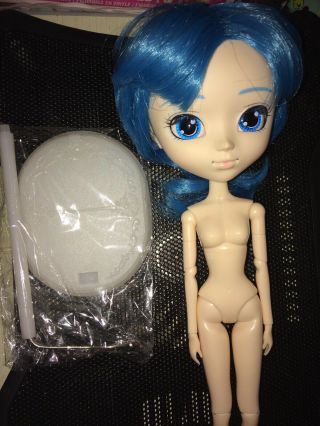 Groove Pullip Sailor Moon Mercury Amy Nude Fashion Doll Action Figure W Stand