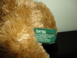 Russ Berrie SPRIGG Teddy Bear Plush 14 inch 33717 3