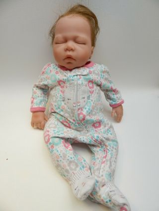 Lee Middleton Breathes Sleeping Born Baby Doll By Reva 2003 051603 For Ooak