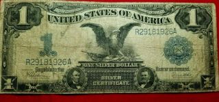 Black Eagle 1899 $1 Silver Certificate,  Fr 236 Series