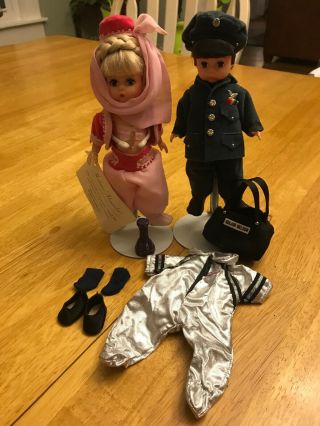 Madame Alexander I Dream Of Jeannie Doll Set With Jeannie And Major Nelson