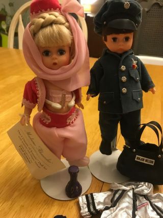 Madame Alexander I Dream Of Jeannie Doll Set With Jeannie And Major Nelson 2