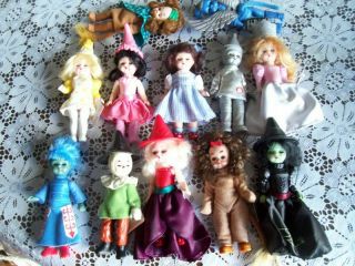 12 Wizard Of Oz Madame Alexander Mcdonald Figurines