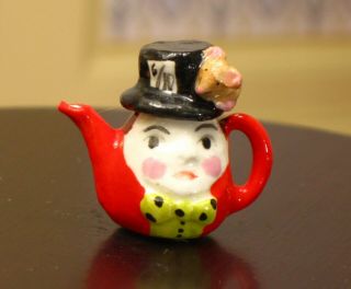 Veronique Cornish Whimsical Teapot Alice 