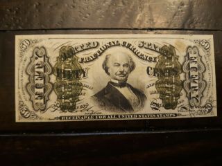 - 50 Cent - Fractional - Currency Fr 1335 Small Brown Spot 26