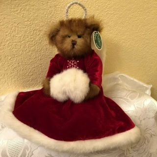 Bearington Plush Retired 14 " High Plush Bear As Christmas Angel