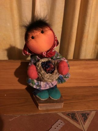 Ooak Marilee Dupree Doll Handmade Alaskan Girl Signed By Artist