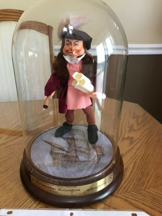 Annalee Doll Society Folk Christopher Columbus With Glass Dome 2