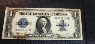 1923 Series $1 Silver Certificate Large Note R0954556b
