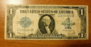 Us Currency Large Series 1923 Silver Certificate