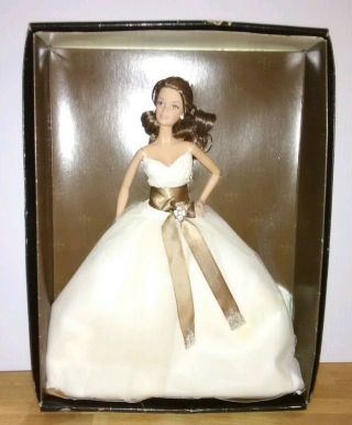 Wedding / Bride Barbie Doll Monique Lhuillier 2006 = Boxed Incomplete
