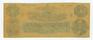 1800 ' s $1 The Bank of America - Providence,  RHODE ISLAND Note UNC 2