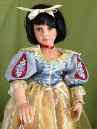 Paradise Galleries 20 " Snow White Doll By Linda Mason