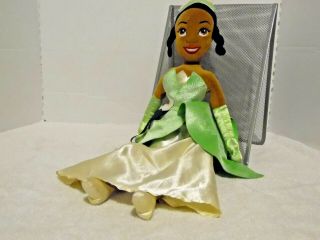 Disney The Princess And The Frog Plush Figure Doll Tiana 21 Inch