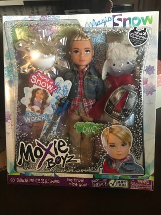 Mga Entertainment Moxie Boyz Magic Snow Owen Doll Mib