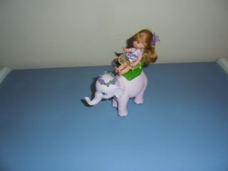 Mattel Barbie Island Princess Kelly & Elephant