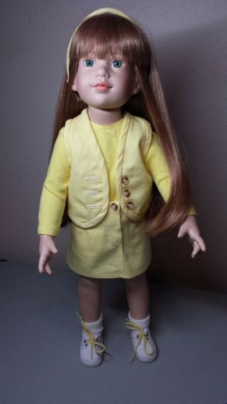 Magic Attic Club Doll Megan 18  Tonner Designed - 1997 - With Outfits & Books