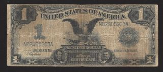 Fr.  236 1899 $1 Silver Certificate Black Eagle - Speelman White Signatures