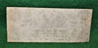 STATE OF ALABAMA FIVE DOLLAR CONFEDERATE TREASURY NOTE No.  5534 - 1ST JAN 1864 2