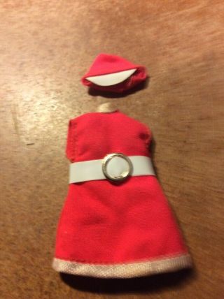 Dawn Doll,  2 Piece Outfit,  Stewardess Jessica,  Red Dress And Hat