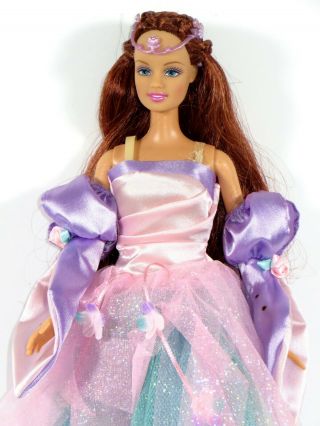594 Dressed Barbie Doll 2003 Swan Lake Teresa As The Fairy Queen