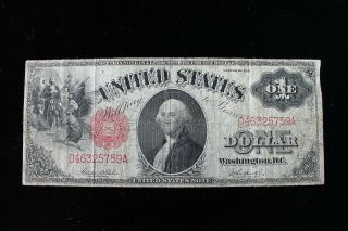 1917 1.  00 United States Note Legal Tender