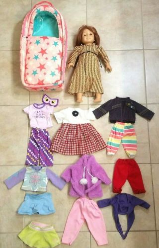 Pleasant Company,  American Girl Doll Felicity With Outfits & Carry Case Look