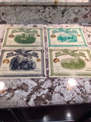 Set Of 13 American Revolution Bicentennial Commemorative One Dollar 1776 - 1976 3