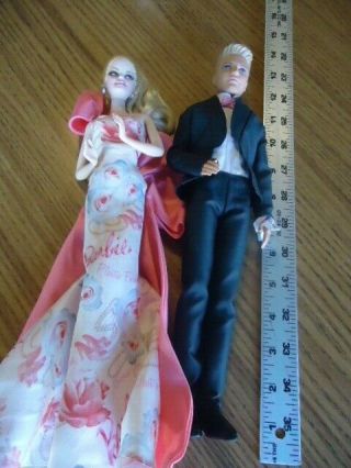 2010 Avon Barbie Rose Spendor & Tuxedo Ken Doll