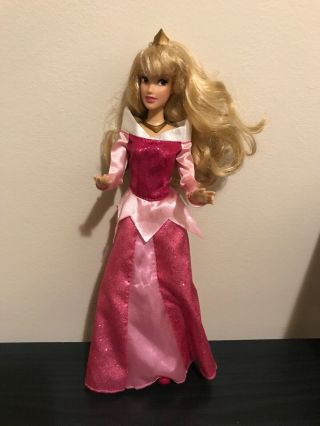 Disney Store Princess Aurora Doll Figure Sleeping Beauty