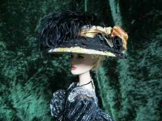 4 hats that fit Gene Marshall,  Tyler Wentworth,  Princess Diana and other dolls 3