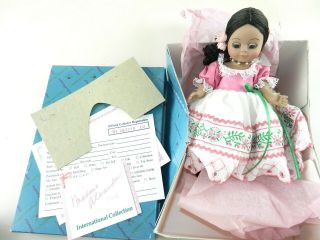 Madame Alexander 8 " Doll 528 Chile Girl T93