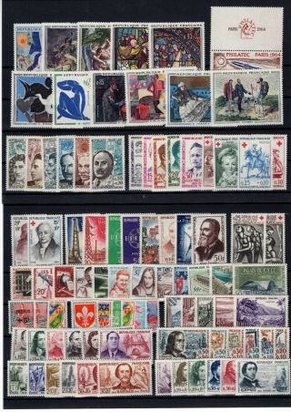 P127090/ France Stamps – Lot 1959 - 1964 Mnh 230 E