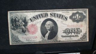 1917 United States One Dollar Note Fr 39 $1 Bill Priced To Sell Quickly