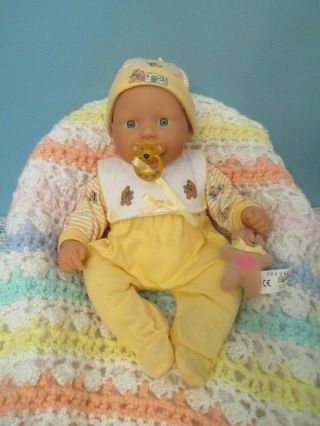 Gorgeous All Little Chou Chou Vinyl And Cloth Baby Doll By Zapf